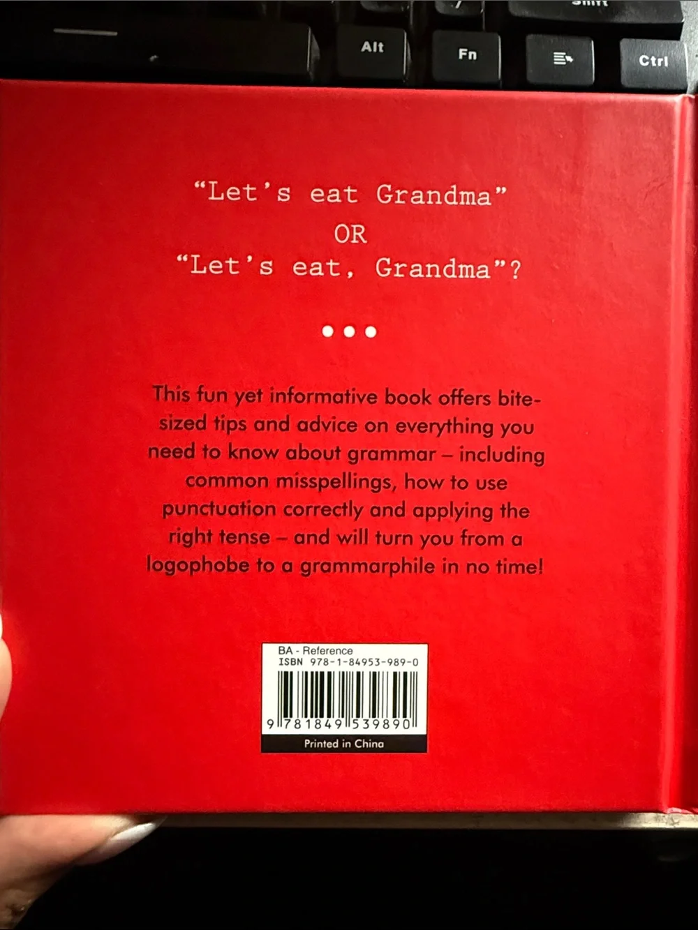 Grammar: Know Your $h*t or Know You’re $h*t — Red Hardcover Notebook